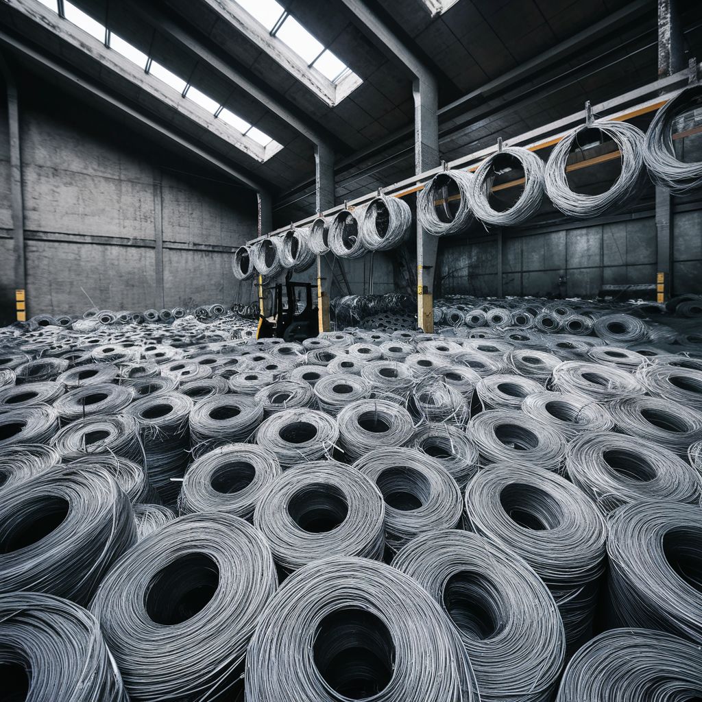 Production Process of Galvanized Steel Wire