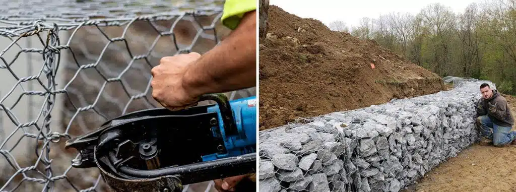 Installation and Maintenance of Gabion Structures