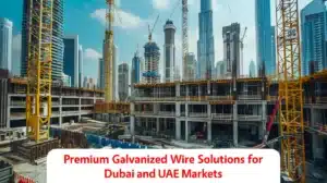 galvanized wire market in Dubai