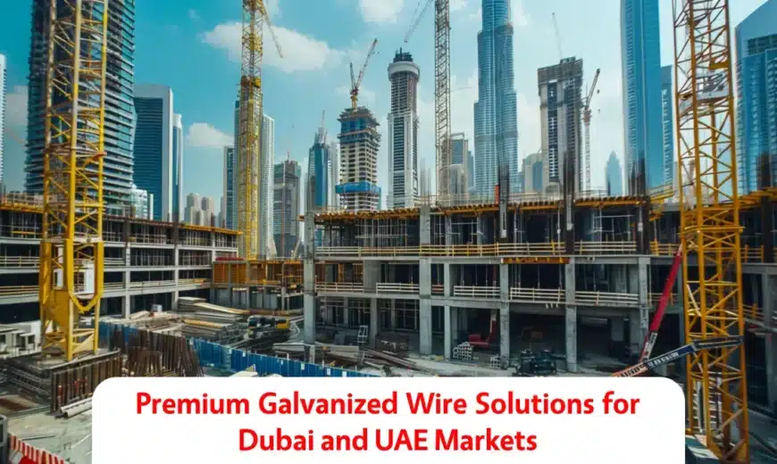 galvanized wire market in Dubai