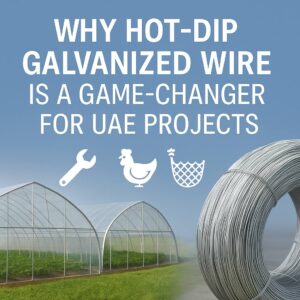 Why Hot-Dip Galvanized Wire is a Game-Changer for UAE Projects