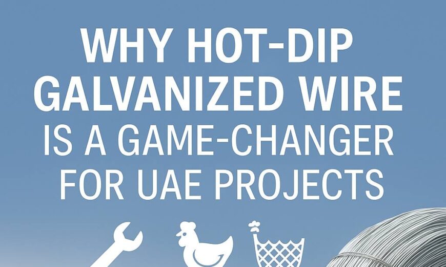 Why Hot-Dip Galvanized Wire is a Game-Changer for UAE Projects